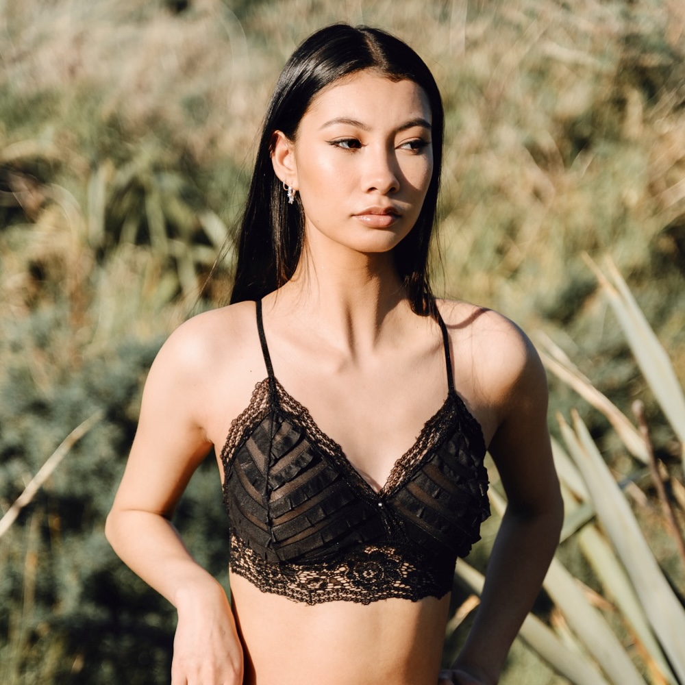 Lace Lined Bralette - minicami